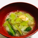 もずく酢の味噌汁！旨味アップで減塩できる♪